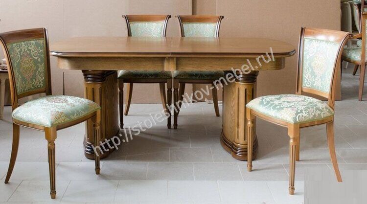 Стол «Орфей» овальный 940х1820(2260-2700)